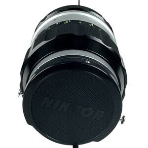 Nikkor-Q Nippon Kogaku Nikon135mm f/3.5 Auto Lens, Hood, Filter, Caps